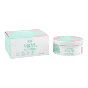 Cristal touch esfoliante pélvico e corporal aroma de coco intt wellness 90g